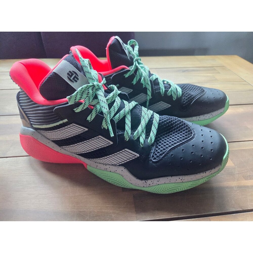 Adidas James Harden Stepback J Basketball Shoes Bounce Men 14 Multicolor Sneaker